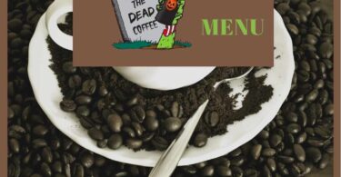 Roast The Dead Coffee Menu