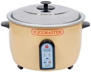 Town Rice Master Rice Cooker/Warmer 25 Cup Uncooked Rice Capacity