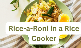 Rice-a-Roni in a Rice Cooker